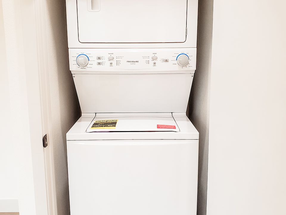 Full size washer and dryer In-unit.