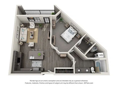Floor plan 1C2