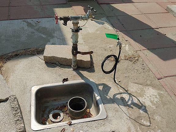 Sewer and Water Hookup