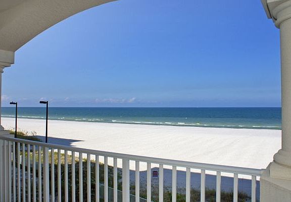 Beautiful white sandy beach