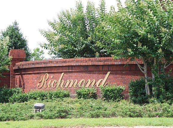 prestigious Richmond subdivision