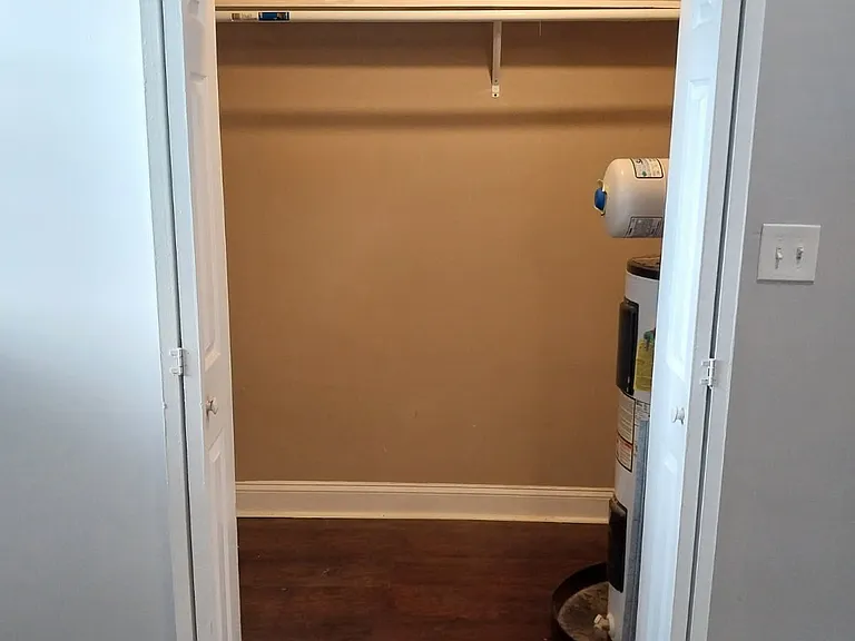 Master bedroom walk in closet