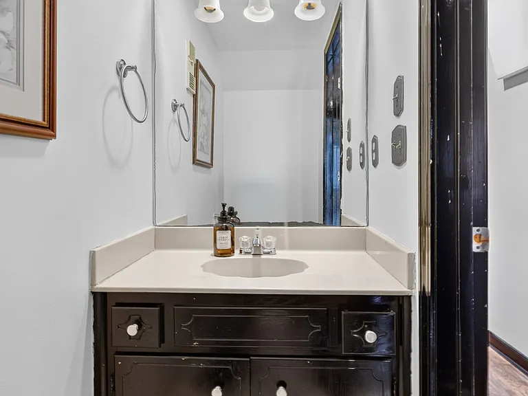 Half bath at main level