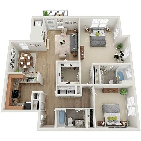 Floor plan Bradford