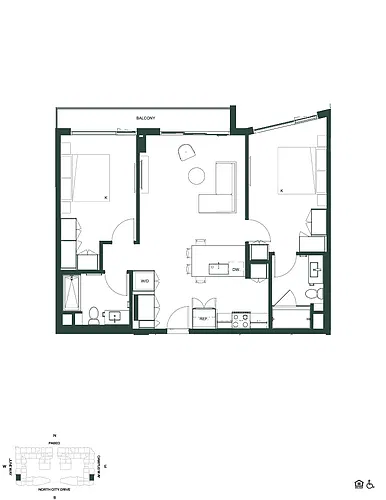 Floor plan B-17