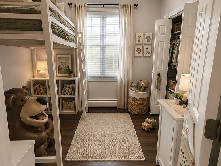 3rd room virtually staged