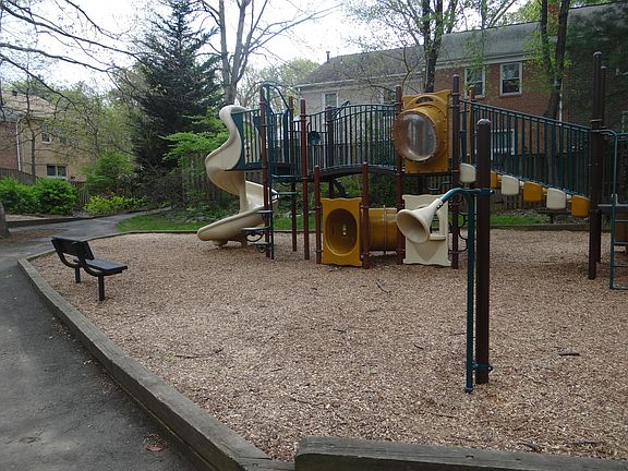 Backs up to large tot lot