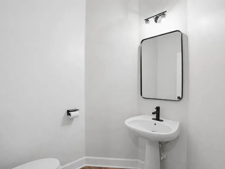 Convenient main-level bathroom supporting shared living spaces