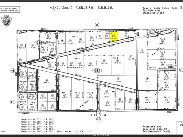 0 Stoddard Wells Rd Parcel 463-092-02, Apple Valley, CA 92307