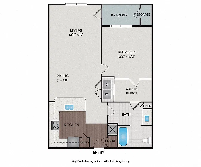 Floor plan 11F4