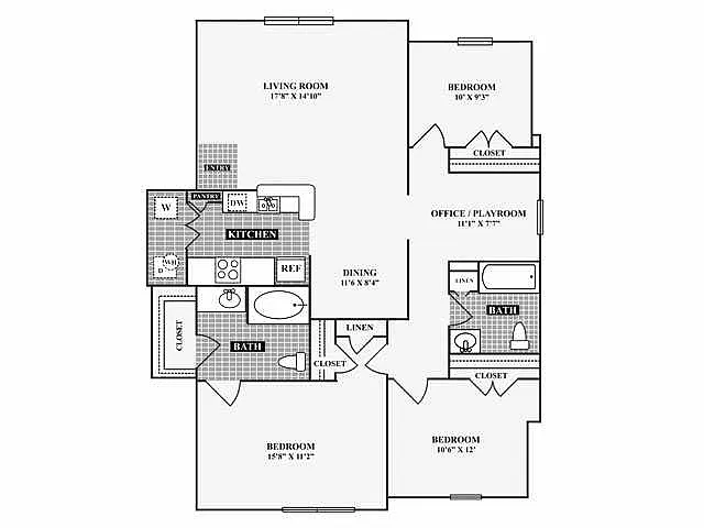 Floor plan C1