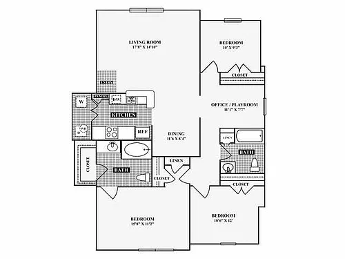 Floor plan C1