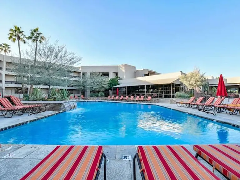 Resort Pool only about 100 yards from villa that owners and our guests have full access to.