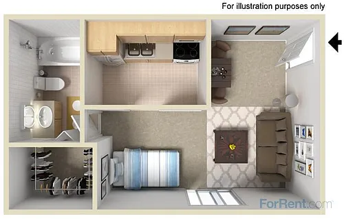 Floor plan Studio