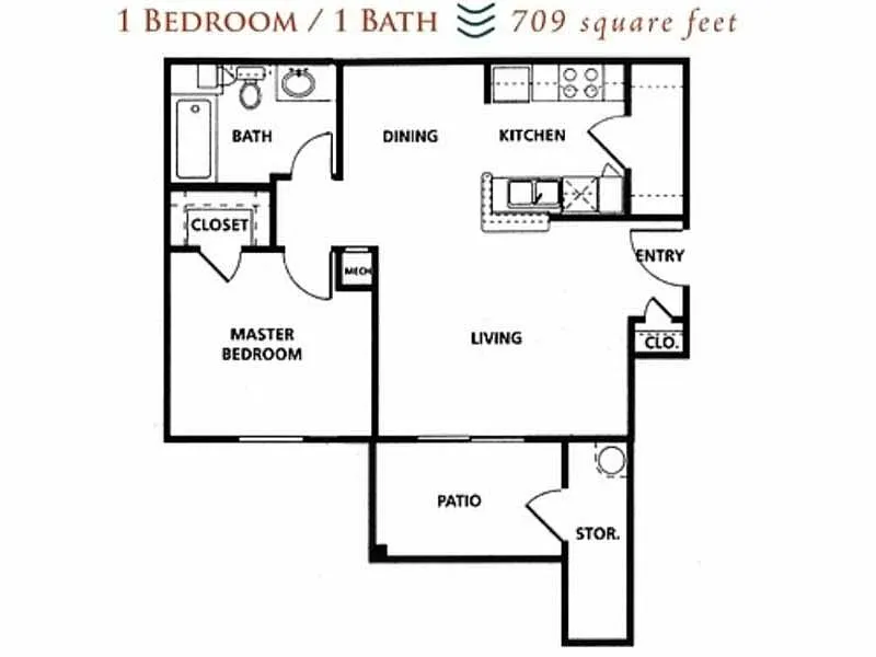 Floor plan Bond