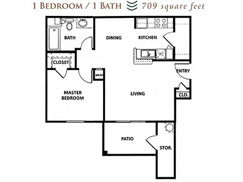 Floor plan Bond