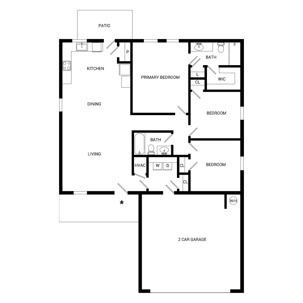 Floor plan Dogwood