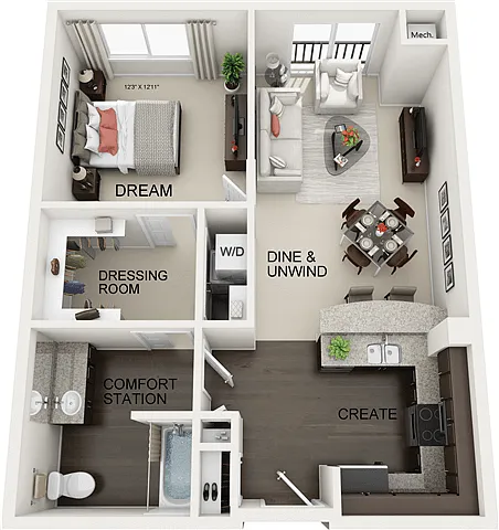 Floor plan Saratoga