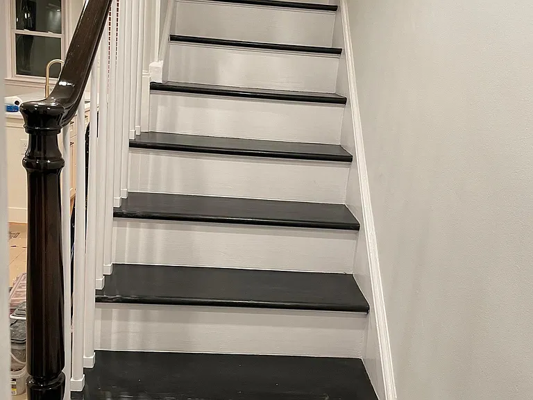 Stairwell to second floor.