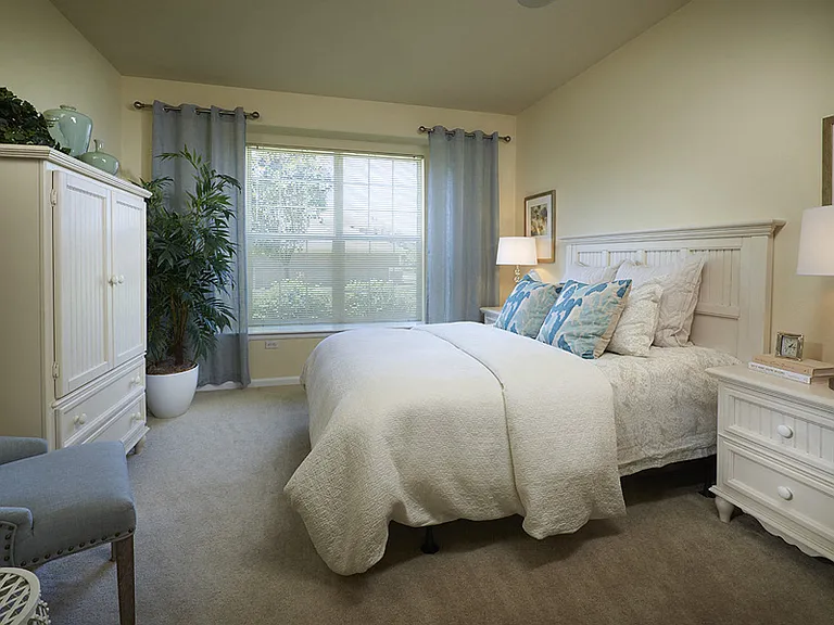 Bedrooms feature spacious walk-in closets