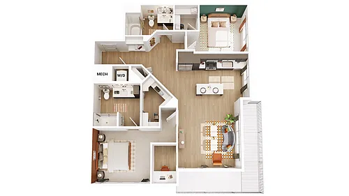 Floor plan B2