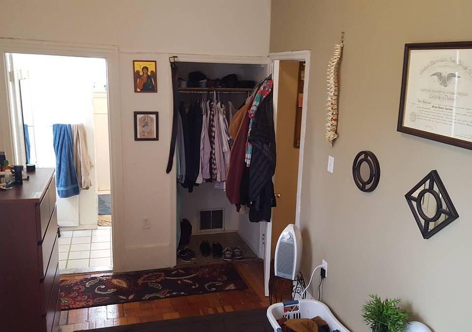 Bedroom (bathroom and closet shown)