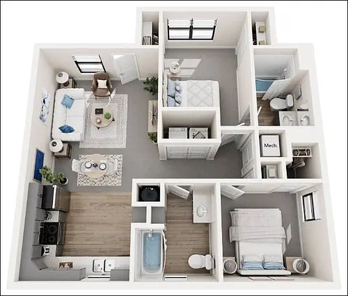 Floor plan B2