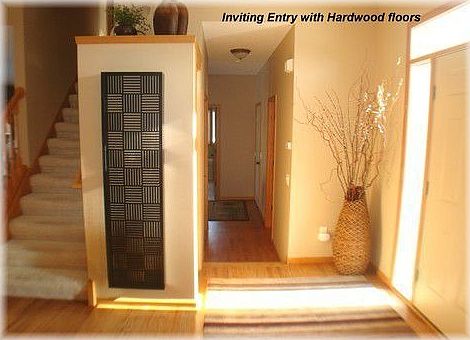 Open Entry w/ Hardwood Floors