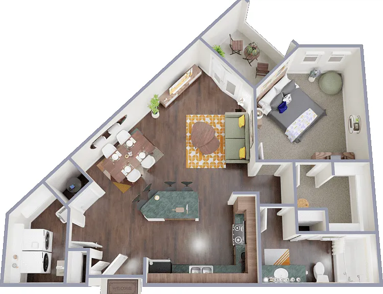 A2 Floorplan Diagram