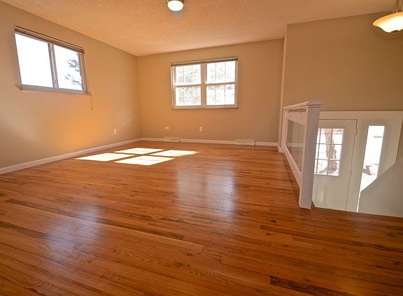 Refinished hardwoods