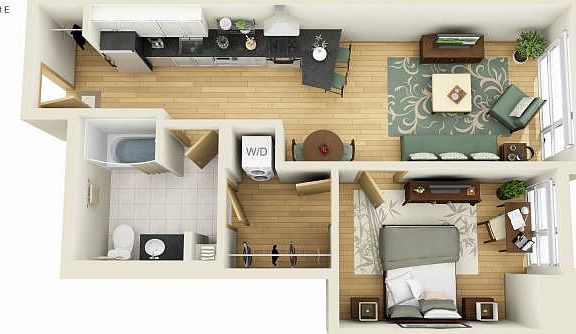 Spacious Layout