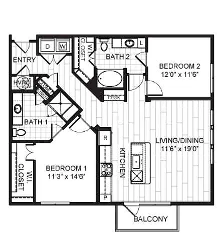 Floor plan B11