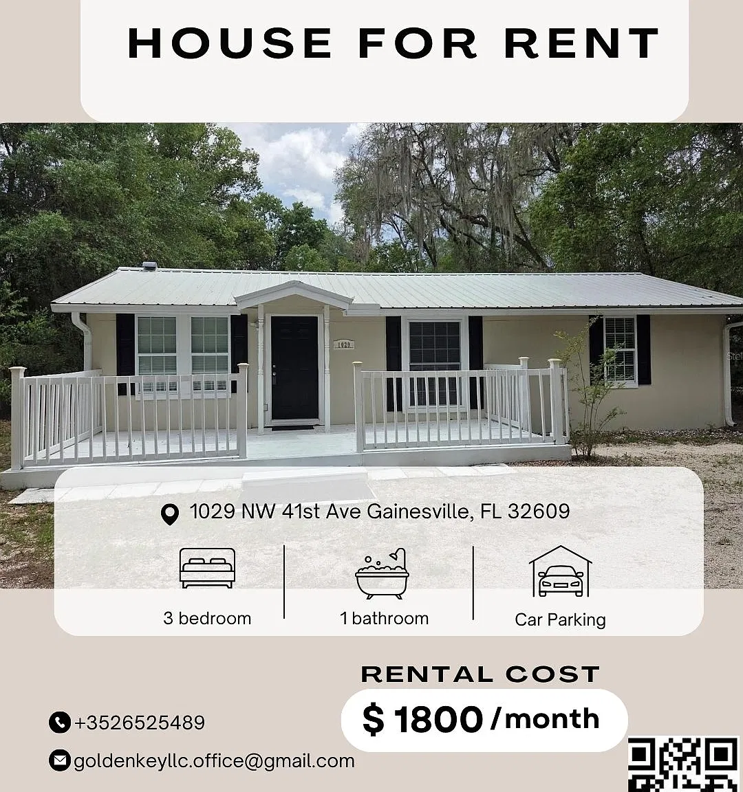 3 bed, 840 sqft, $1,800 — Photo 1