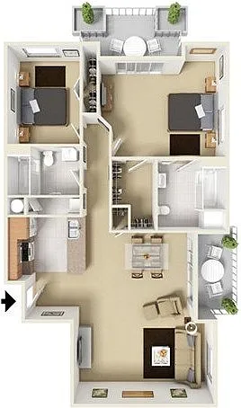 Floor plan Solitude