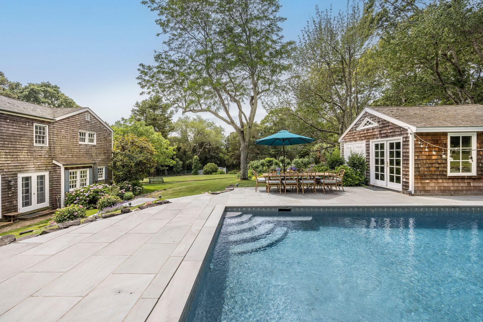 Pool and Pool House
