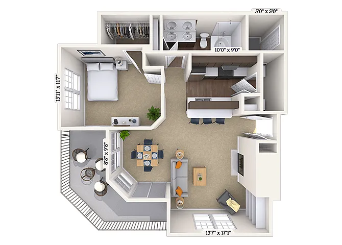 Floor plan 11C