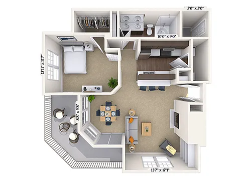 Floor plan 11C