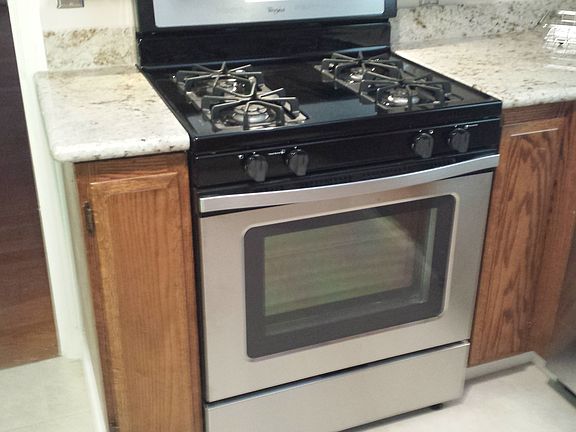 New gas range