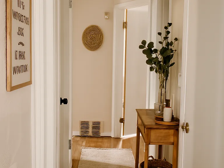 furnitures and decors not included