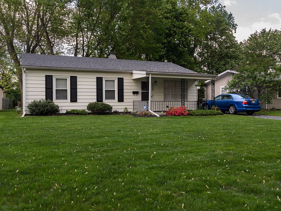 Covered front porch