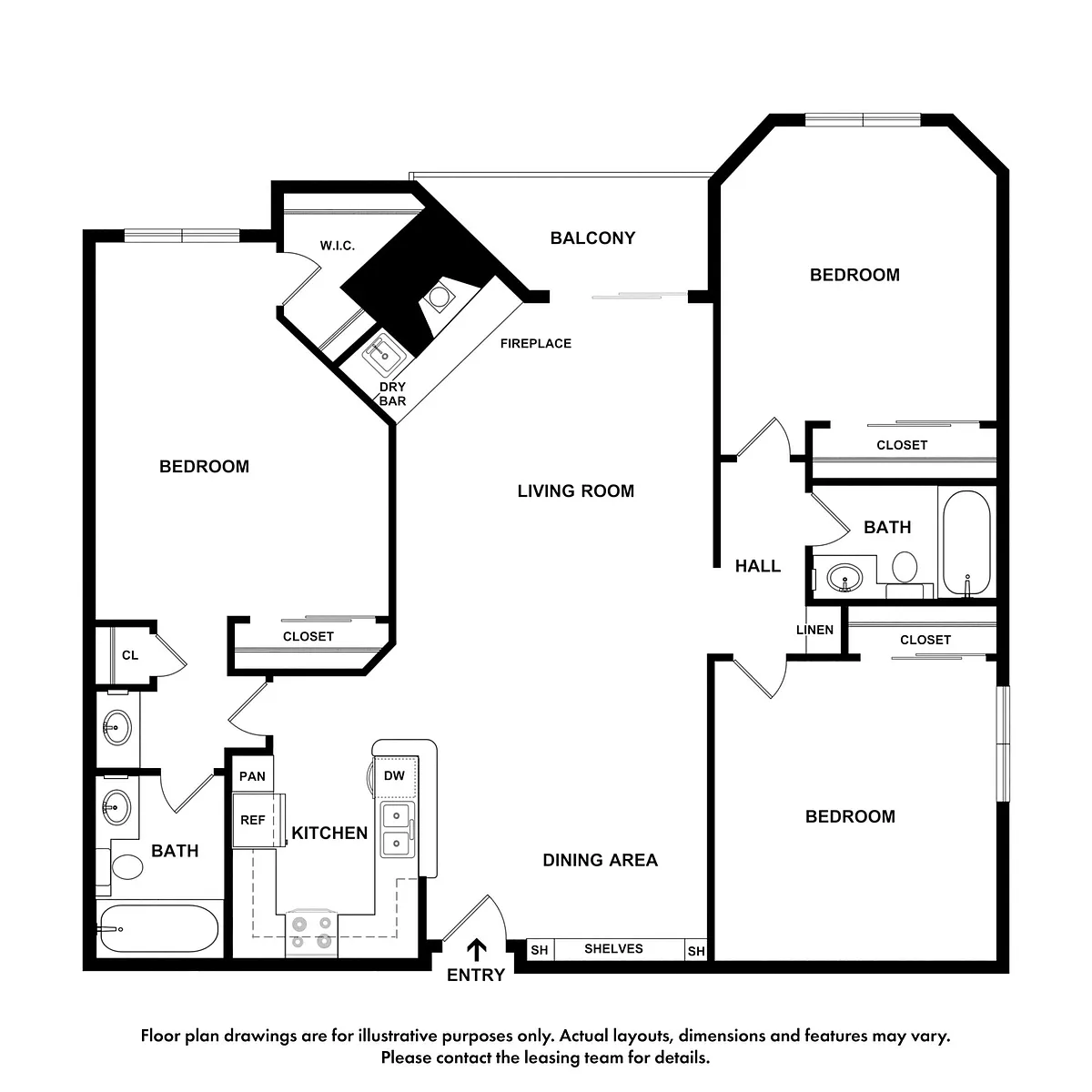 Floor plan 3X2 A