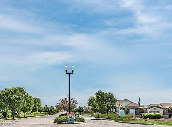 Patriot Estates entrance on Crystal Lake Road