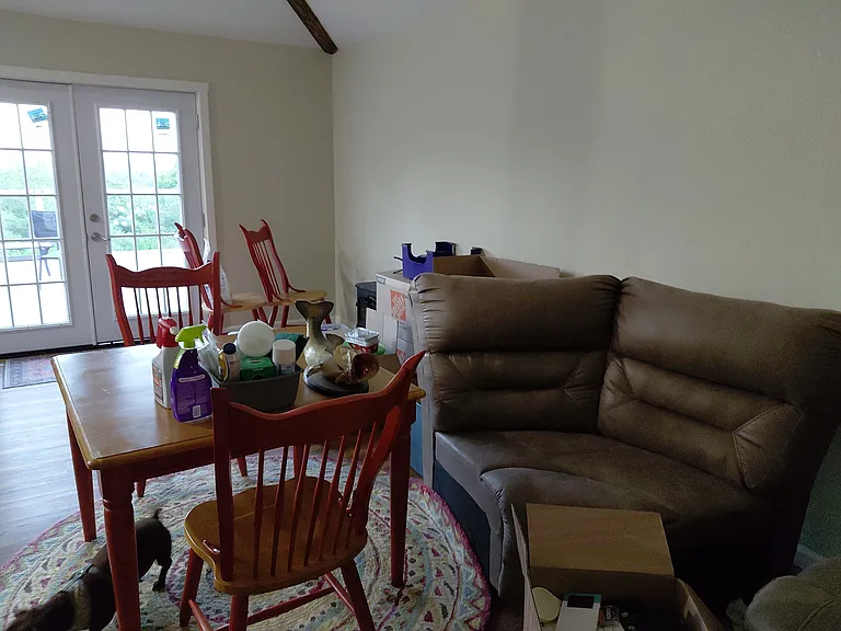 dining room - door to deck