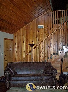 east side of living area & stairs