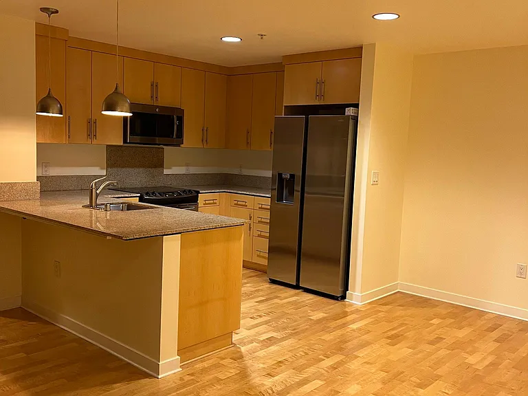 kitchen new Samsung refrigerator