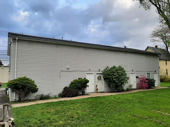 Rear of building