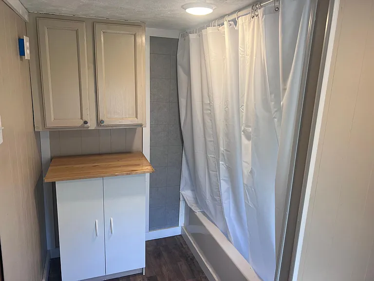 2nd floor full bath, shower and bath tub