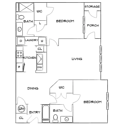 Floor plan Design 2A