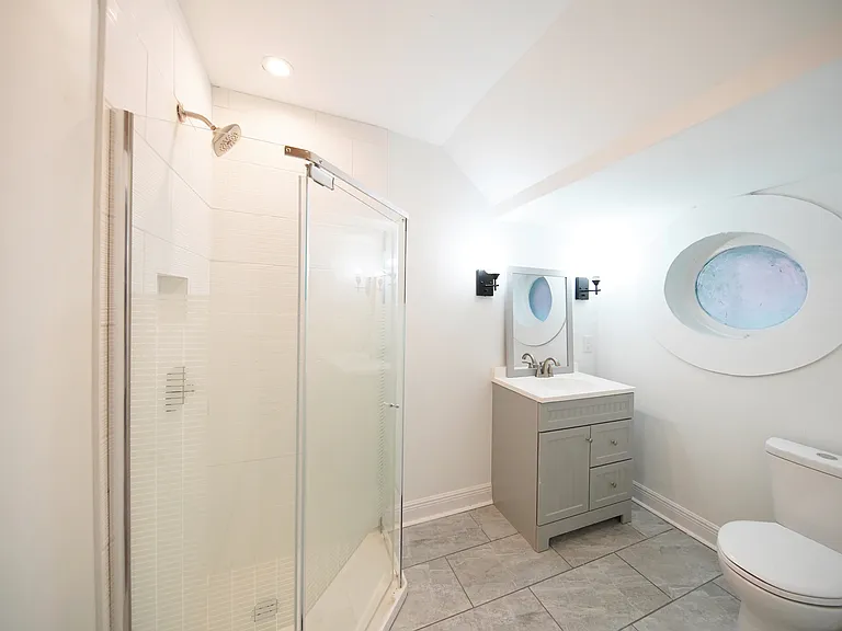 First floor home, bathroom.