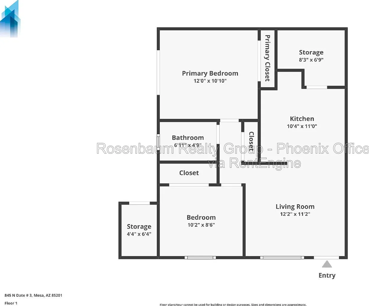 2 bed, 1.0 bath, 735 sqft, $957 — Photo 2